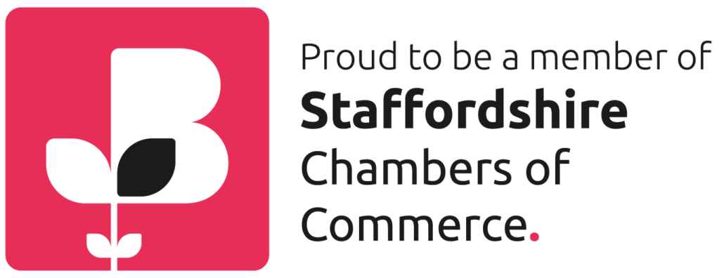Proud to be a member of Staffordshire Chamber of Commerce
